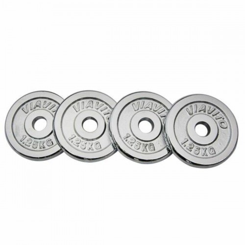 Picture of Dumbbell Plate - 1.25 Kg 4 Pcs - Silver
