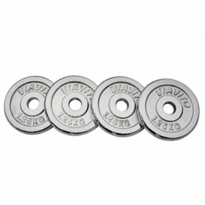 Picture of Dumbbell Plate - 1.25 Kg 4 Pcs - Silver