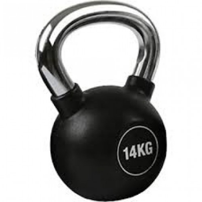 Picture of Kettlebell Dumbbell 14kg - 1 Pcs - Black & Silver
