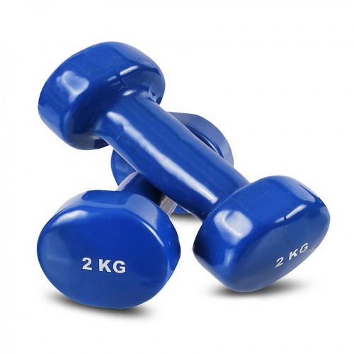 Picture of 2kg Vinyl Dumbbell - 1 Pcs
