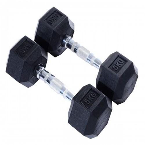 Picture of 5kg Hex Dumbbell - 1 Pair-10kg