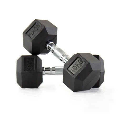 Picture of Hexagon Dumbbell (Single) 10Kg - Black