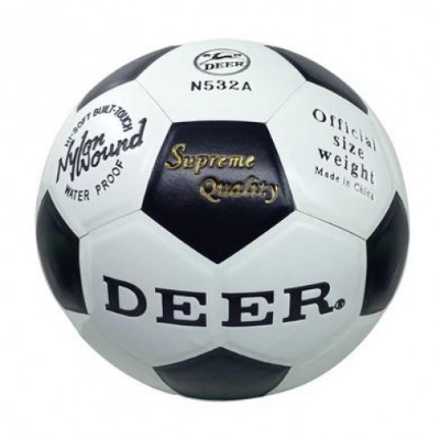 Picture of Football - Size-5 - DEER-Black & White