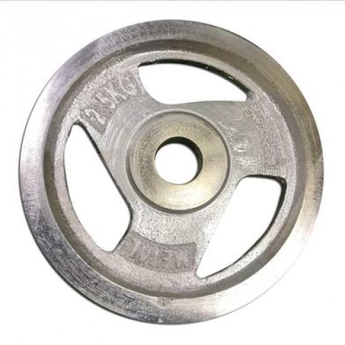 Picture of Dumbbell Plate 2.5Kg Easy Grip - Silver