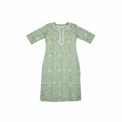 Picture of Ladies Design Kurti (Linen) – 2 Piece/ 1 Piece Gown