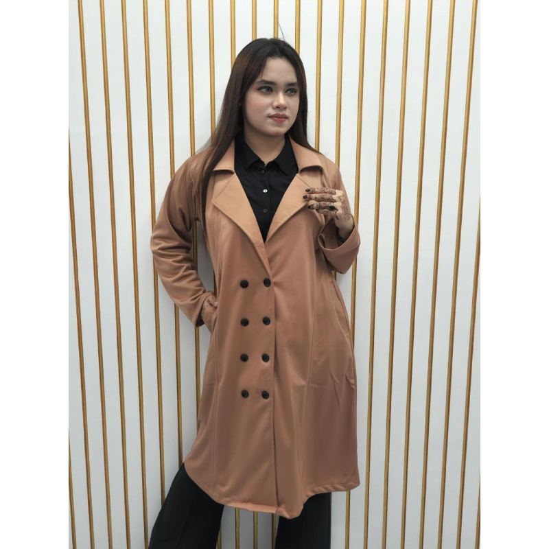 Picture of Autumn Winter Coat woman Coat women Water long overcoat long lady jacket