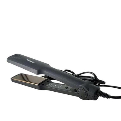 Picture of KM-329 Hair Straightener - Black - Mini Hair Straightener