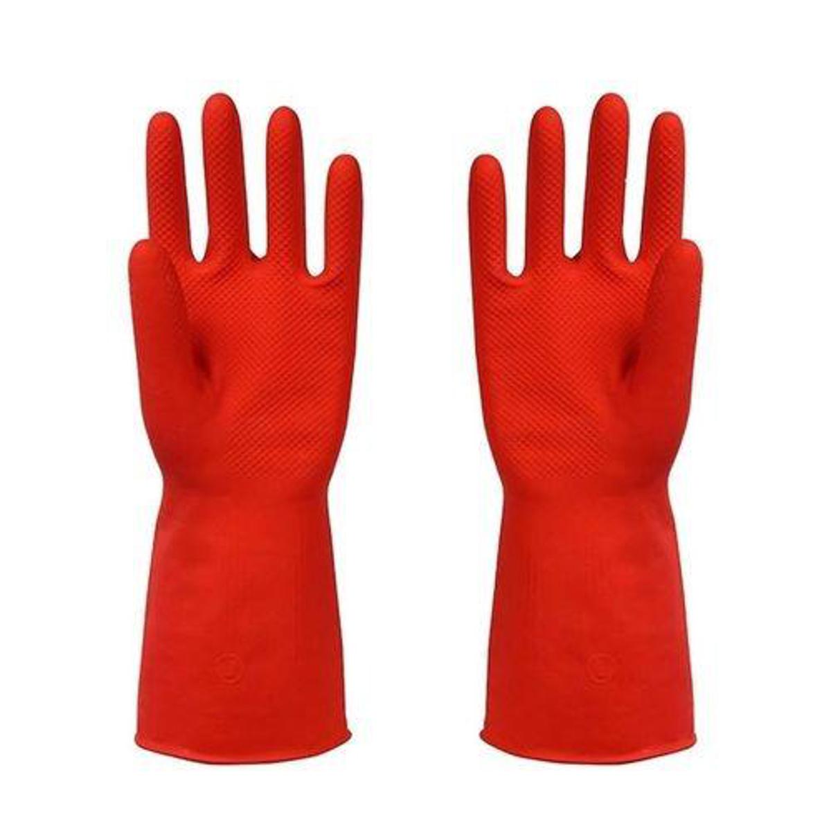 Picture of Half Hand Kitchen Gloves - Red