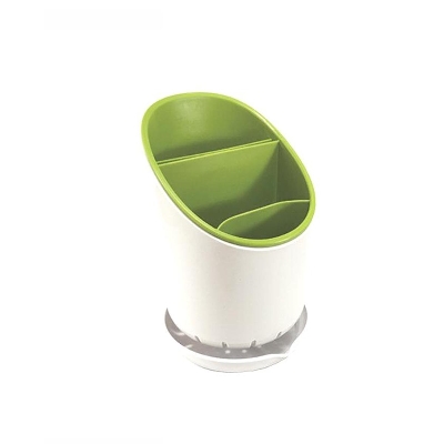 Picture of Cutlery Drainer and Organiser - Green and White