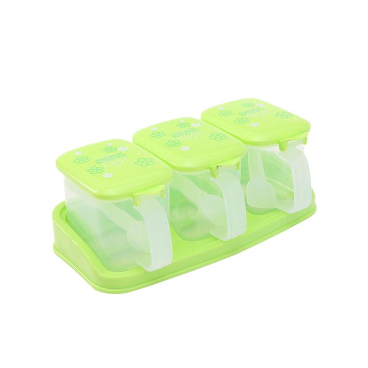 Picture of 3pcs Spice Box - Green