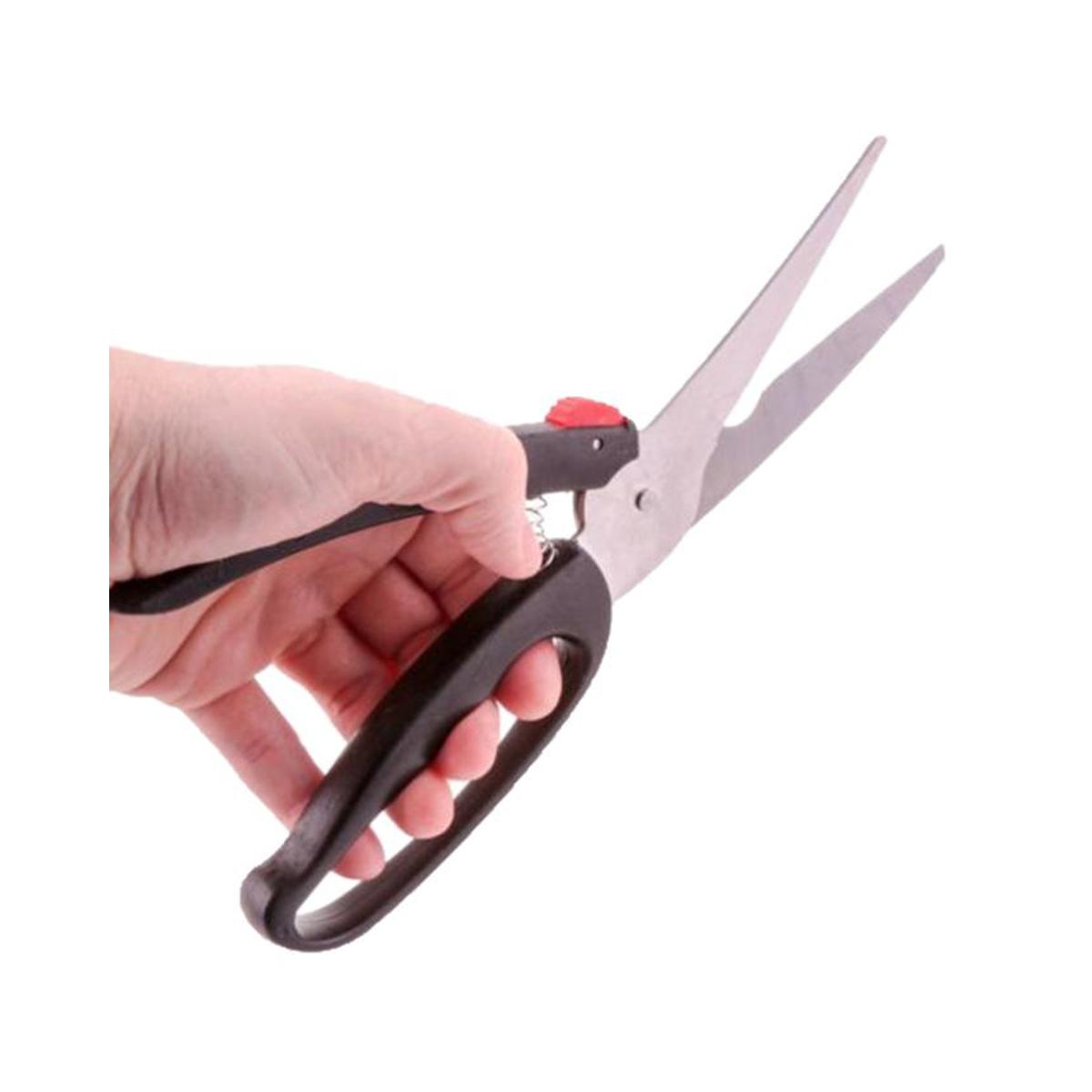Picture of Multifunction Stainless Steel Kitchen Scissors - Black