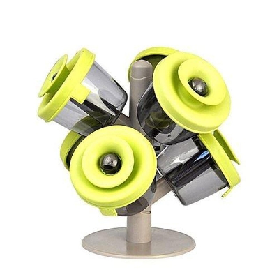 Picture of 6 Pcs Pop up Spice Rack Organizer - Green