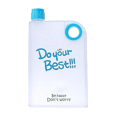 Picture of Notebook Water Bottle - Transparent