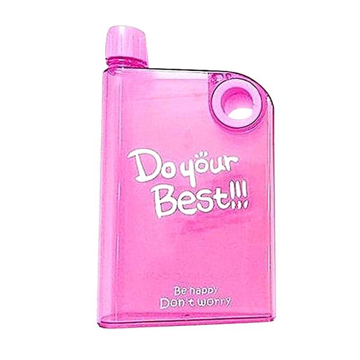 Picture of Notebook Water Bottle - Pink