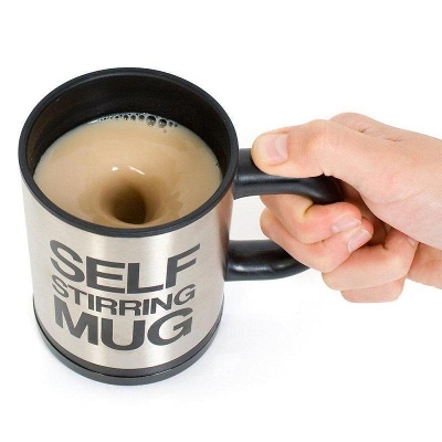 Picture of Self Stirring Mug - Black