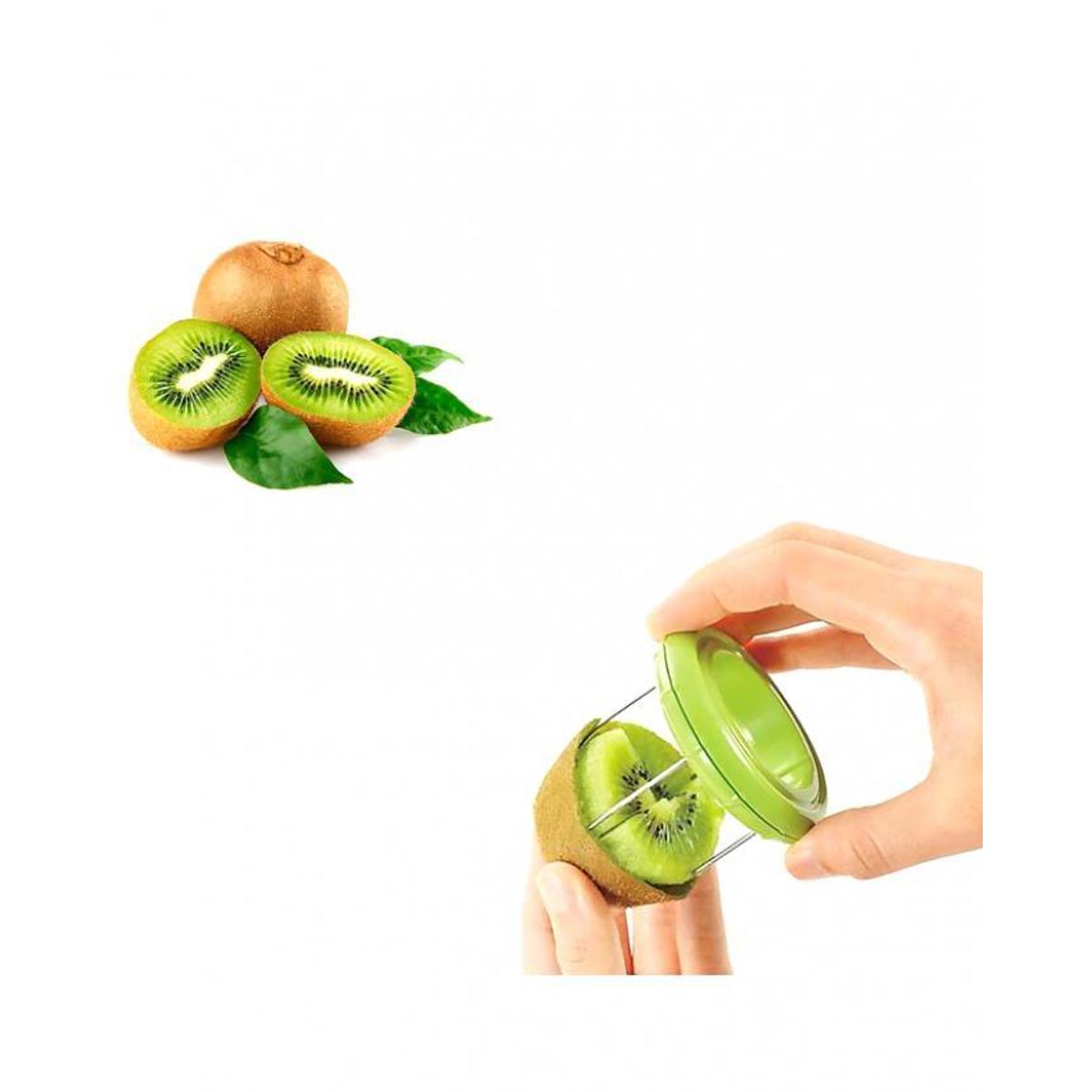 Picture of Mini Fruit Cutter Peeler Slicer - Green