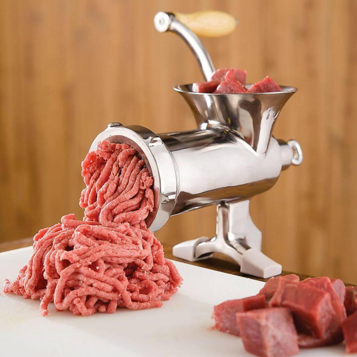 Picture of Manual Meat Grinder Mincer - Silver