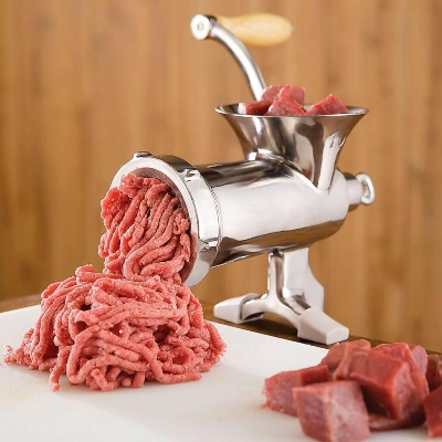 Picture of Manual Meat Grinder Mincer - Silver