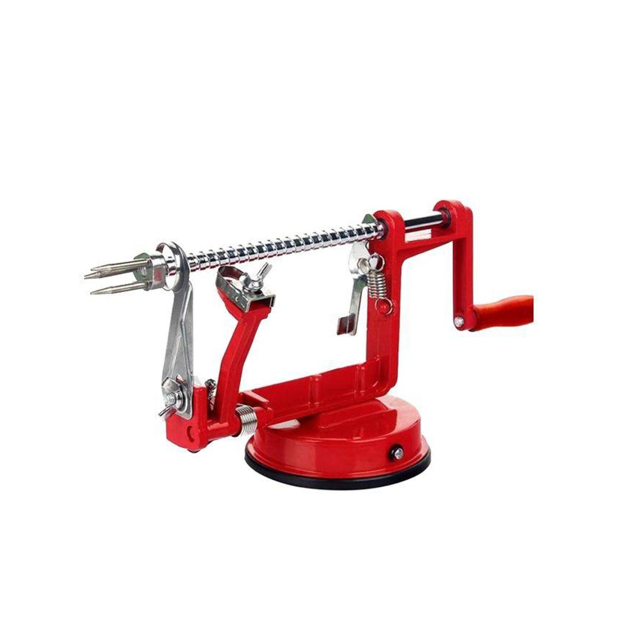 Picture of 3 In 1 Apple Peeler Slicing Machine - Red