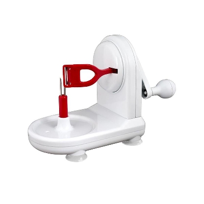 Picture of Quick and Easy Apple Peeler - White and Red
