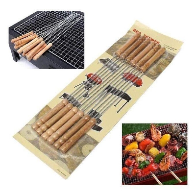 Picture of 12 Pieces Barbecue Grill Sticks Set