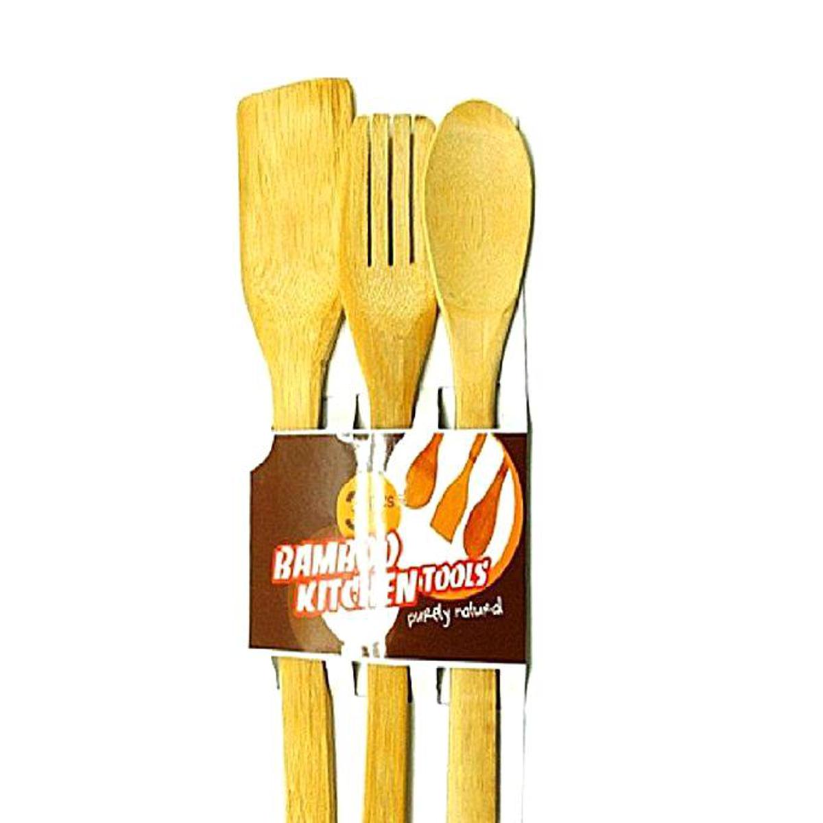 Picture of Bamboo Kitchen Tools  - Brown