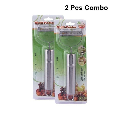 Picture of Stainless Steel Kitchen Peeler 2 PCs - Silver