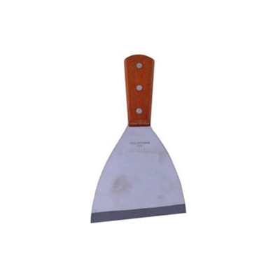 Picture of Pizza Serving Knife - Silver and Brown