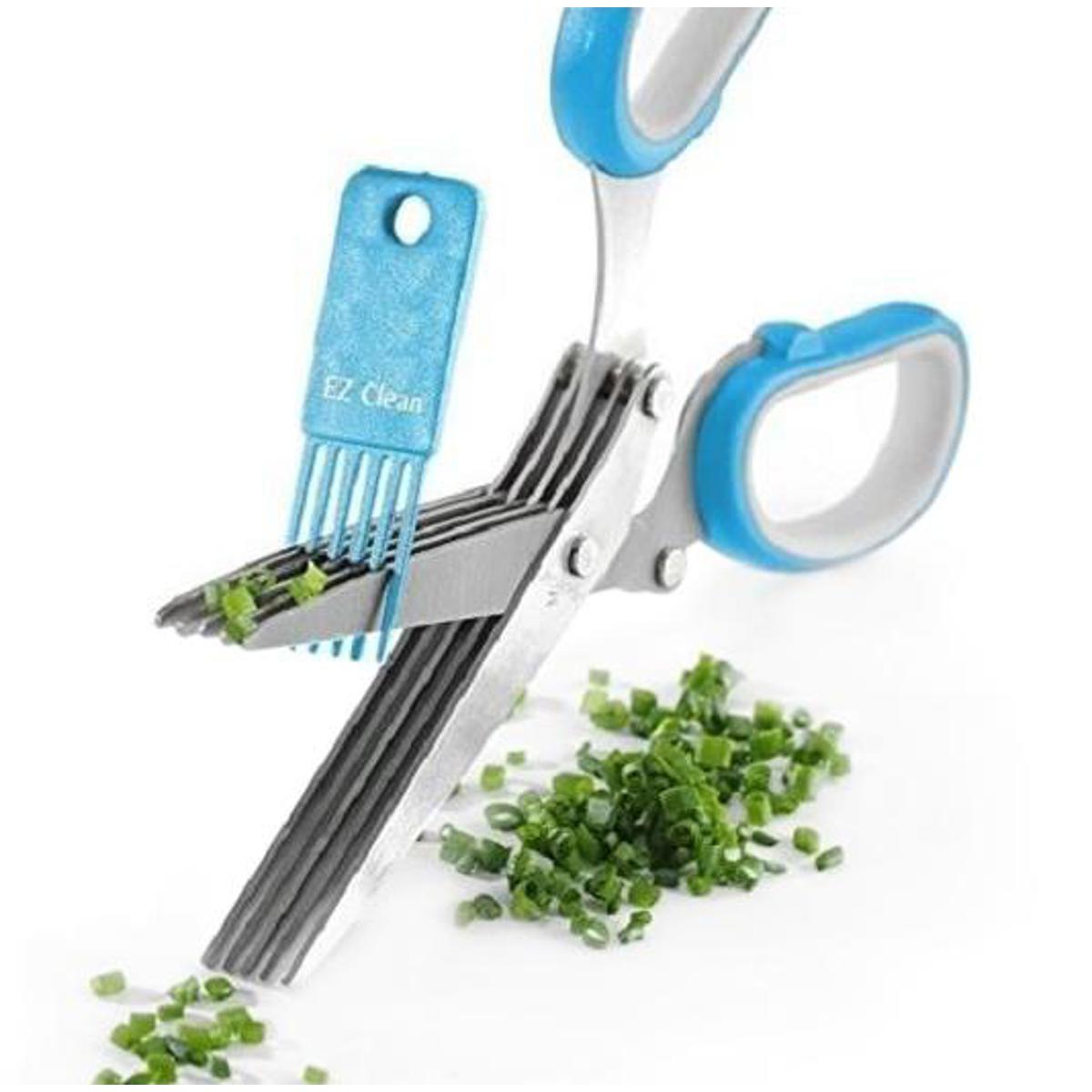Picture of 5 Blade Kitchen Scissors With Cleaner