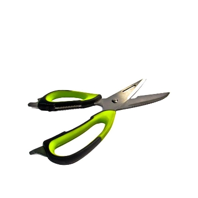 Picture of Multi-function Kitchen Scissors - Black and Green