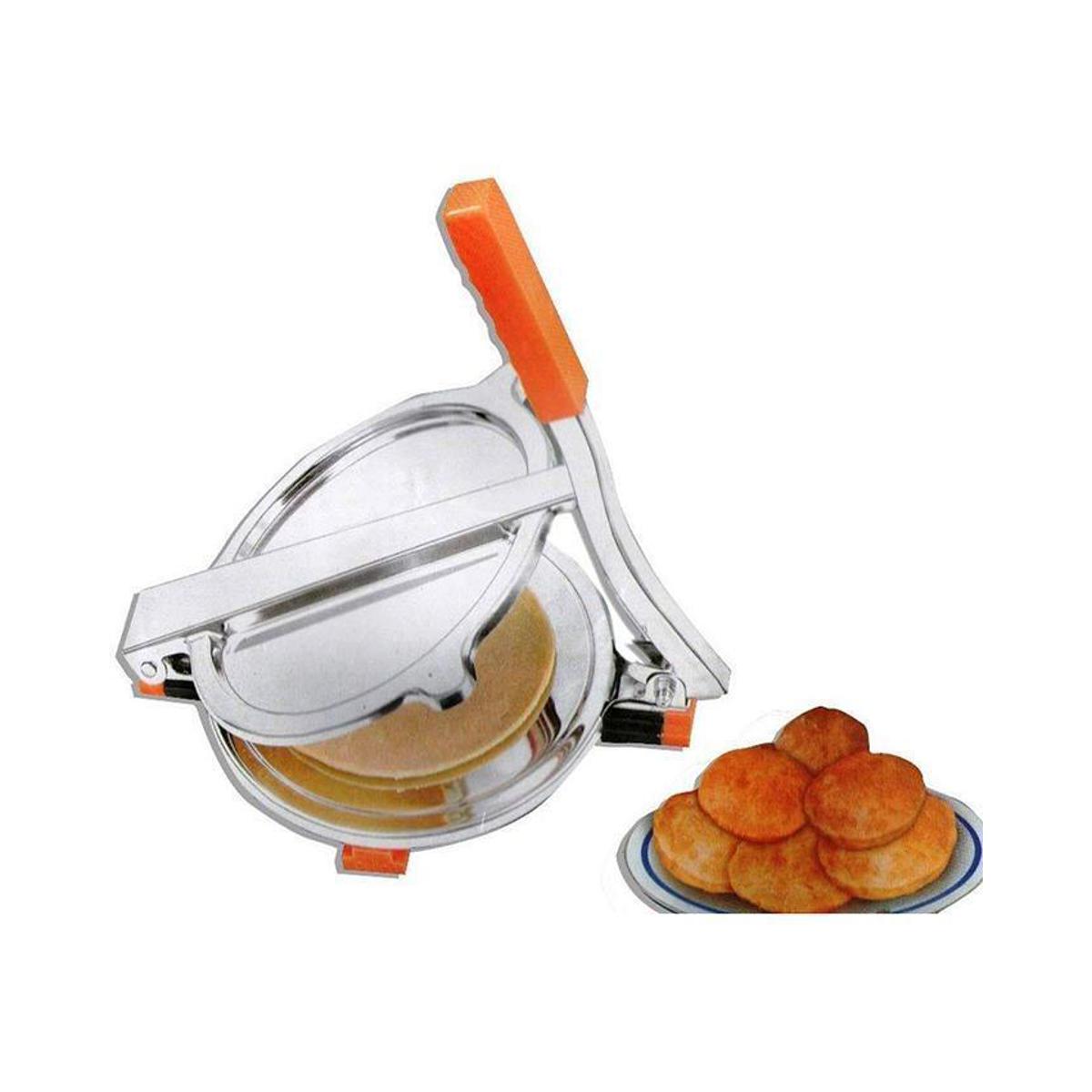 Picture of puri press - Silver and Orange