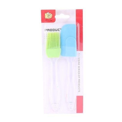 Picture of 2 Pieces Silicone Oil Brush - Transparent