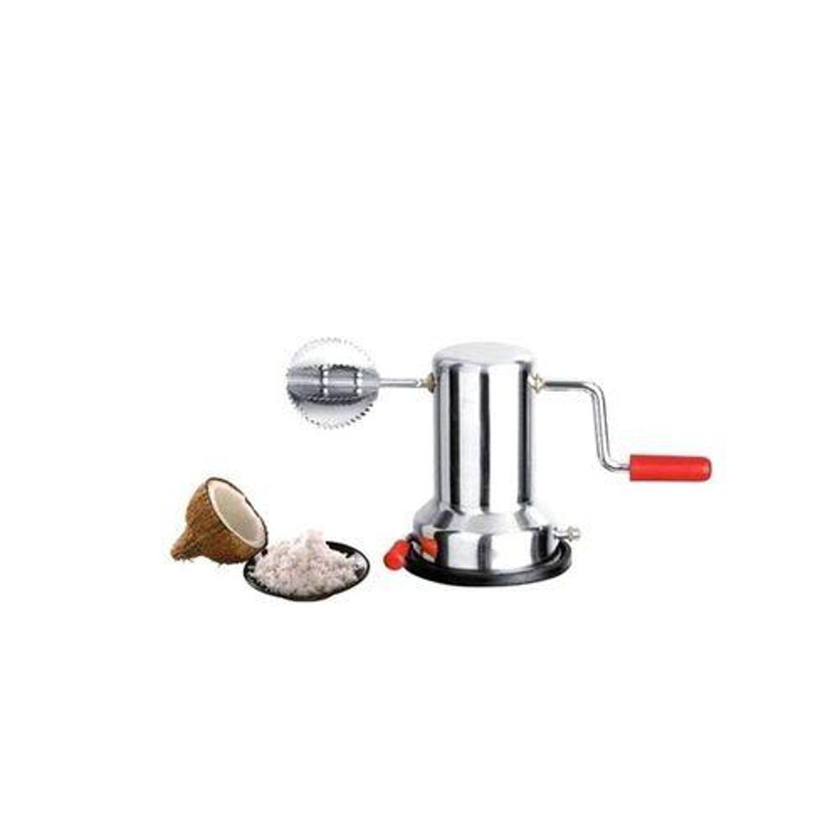 Picture of Stainless Steel Coconut, Scraper Peeler and Shredder With Vacuum Base  - Silver
