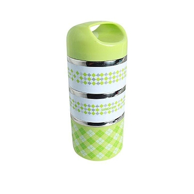 Picture of 3 Layer Lunch Box - Green