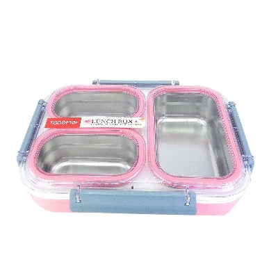 Picture of Tedemei 3 Containers Lunch Box (1200 Ml) - Convenient 3-Container Lunch Box For On-The-Go Meals