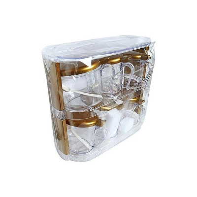 Picture of Spice Container Set of 6 - Transparent