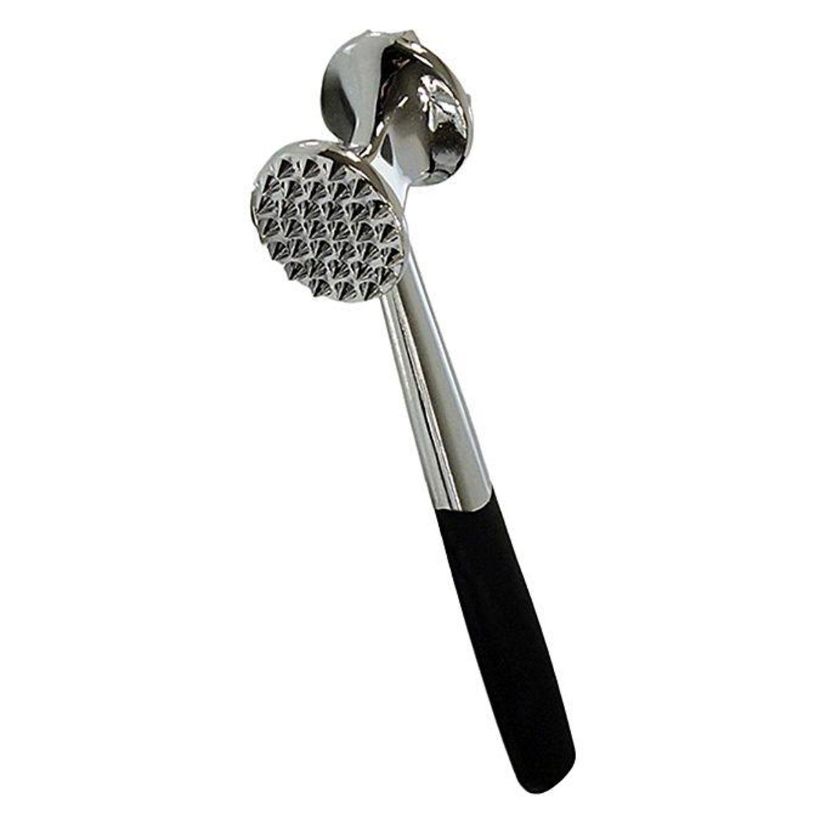 Picture of Double-sided Meat Hammer with non Slip handle - Silver and Black