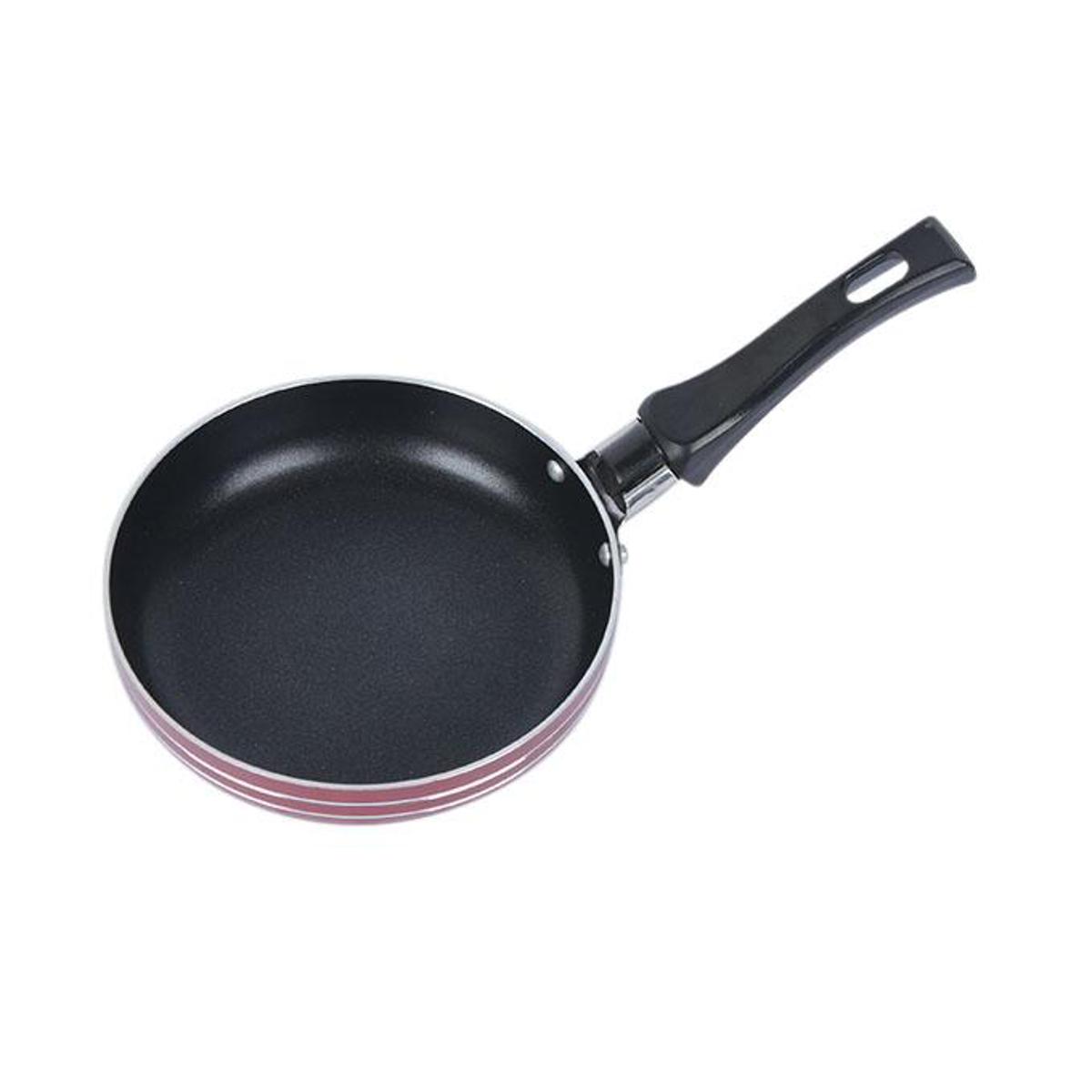 Picture of Taj Non-Stick Frying Pan 18 cm - Black and Red