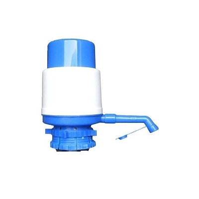 Picture of Manual Drinking Water Pump Dispenser - White and Blue