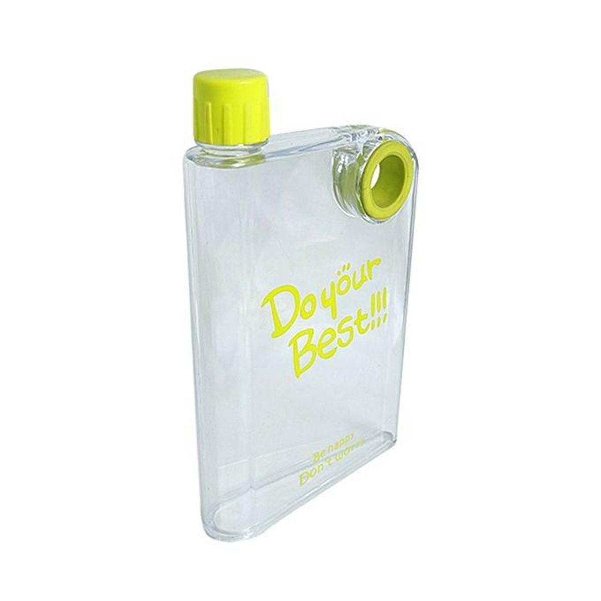 Picture of Notebook Water Bottle 380ml - Transparent