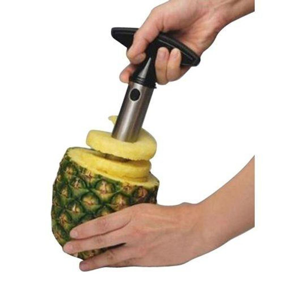 Picture of Pineapple Easy Slicer & De-Corer - Black