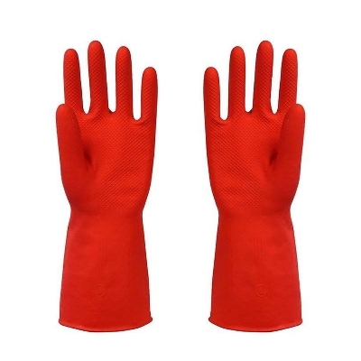 Picture of Half Hand Kitchen Gloves - Red