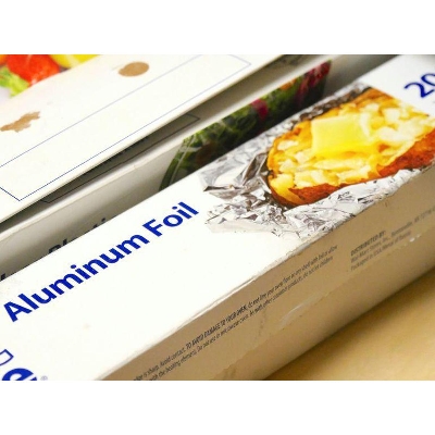 Picture of Aluminum Wrap Foil Paper 37.5 SQ.FT. Perfect Foil to Roast a Chiken or Bake Your Thanksgiving, Party , or other Holiday Dishes