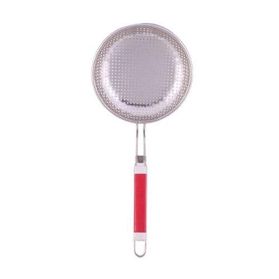 Picture of Stainless Steel Strainer - Silver and Red