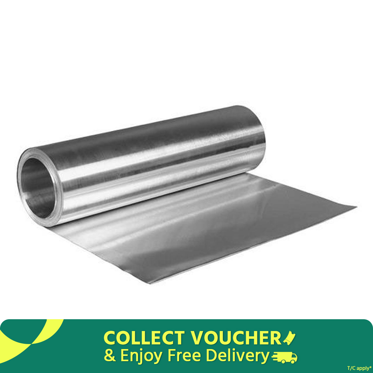 Picture of Wrap Food With Diamond Aluminum Foil Paper - 37.5 Square Feet - Easy To Use And Clean, A Unique Choice For Kitchen Use