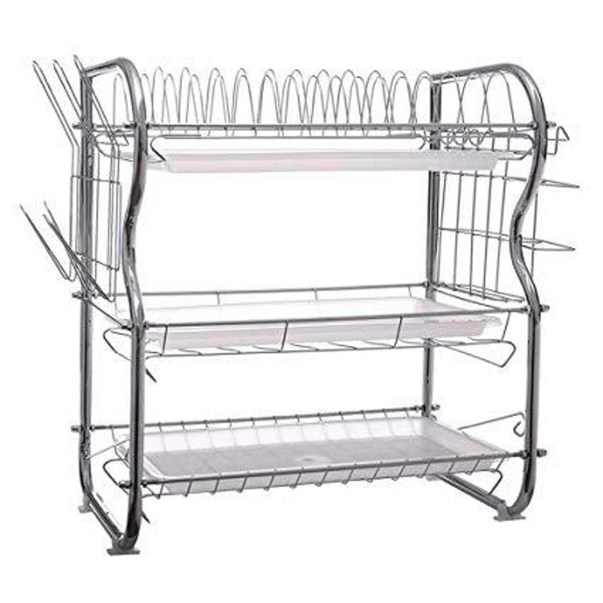 Picture of 3 Layer Kitchen Rack - Silver