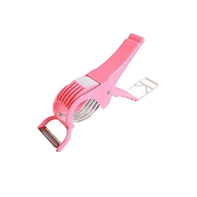Picture of Apex (2-In-1) Multi-Cutter and Peeler - Pink