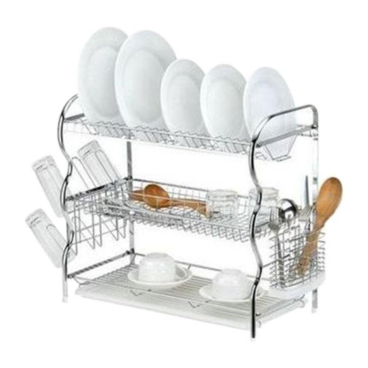 Picture of 3 Layer Kitchen Rack - Silver