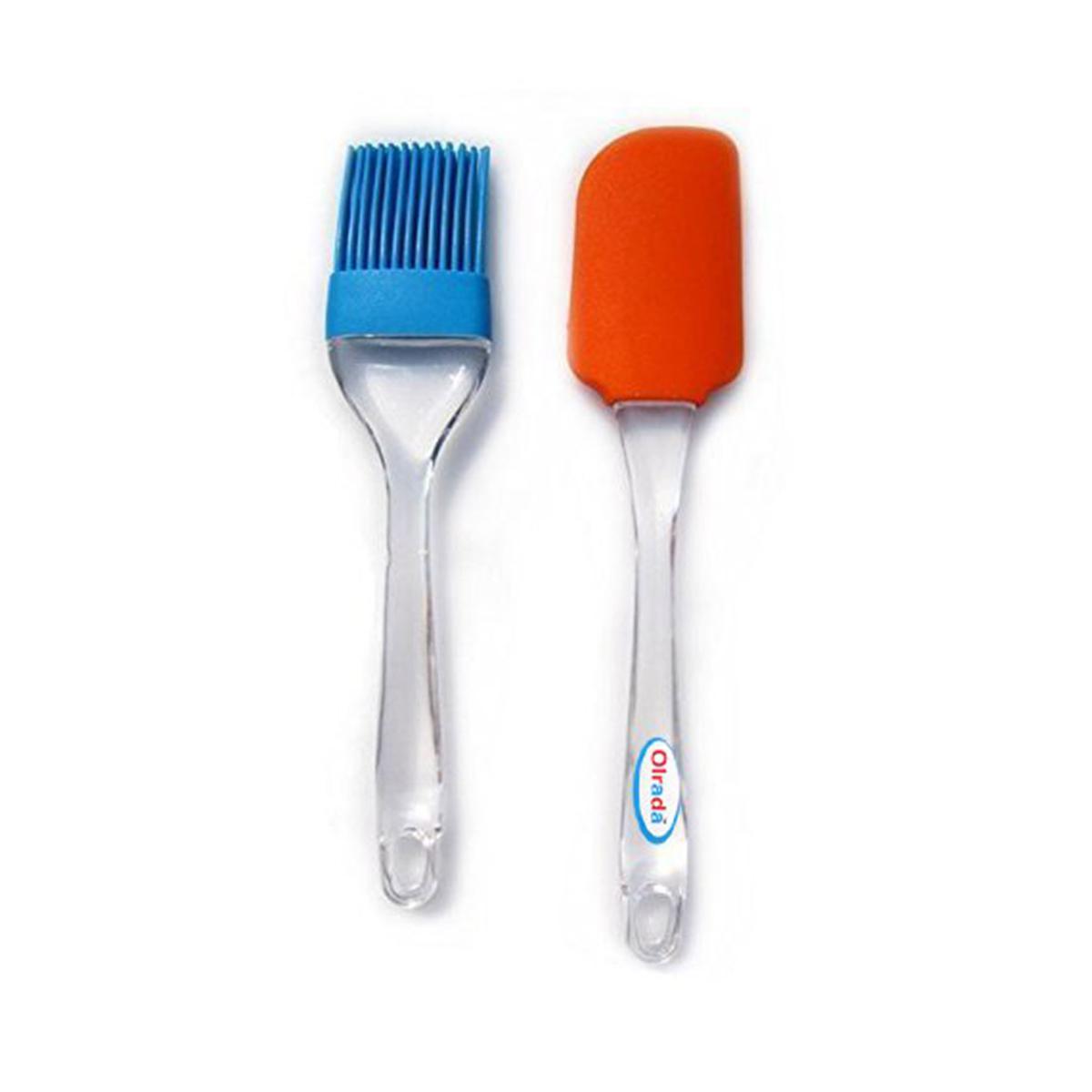Picture of 2 Pieces Silicone Oil Brush - Sky Blue