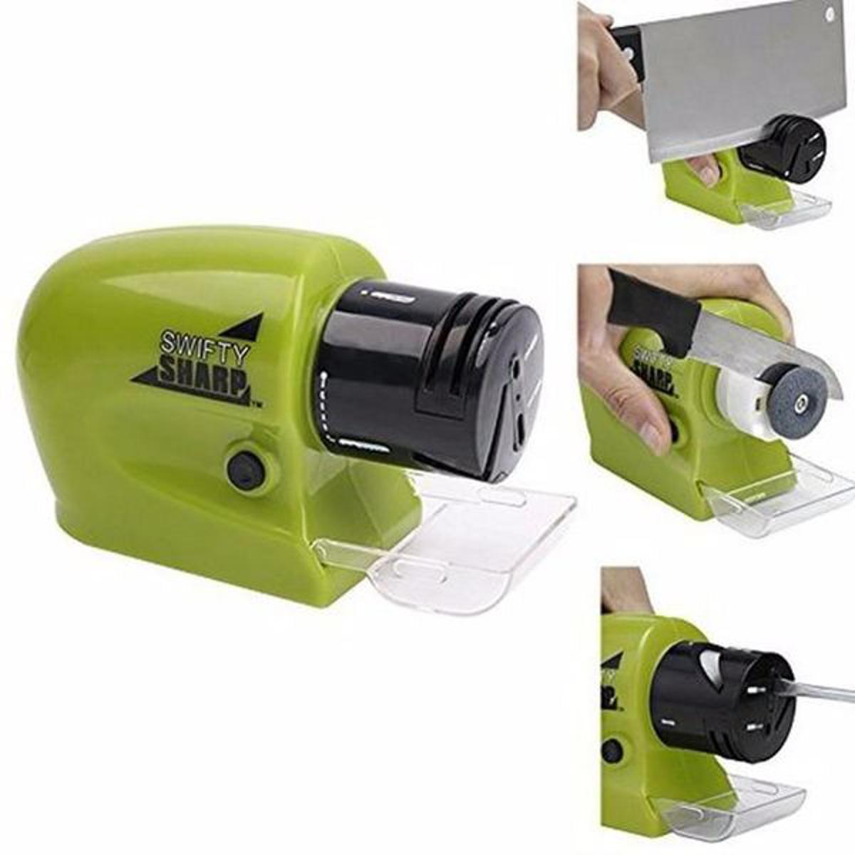 Picture of Swifty Sharp Motorized Knife Sharpener - Green